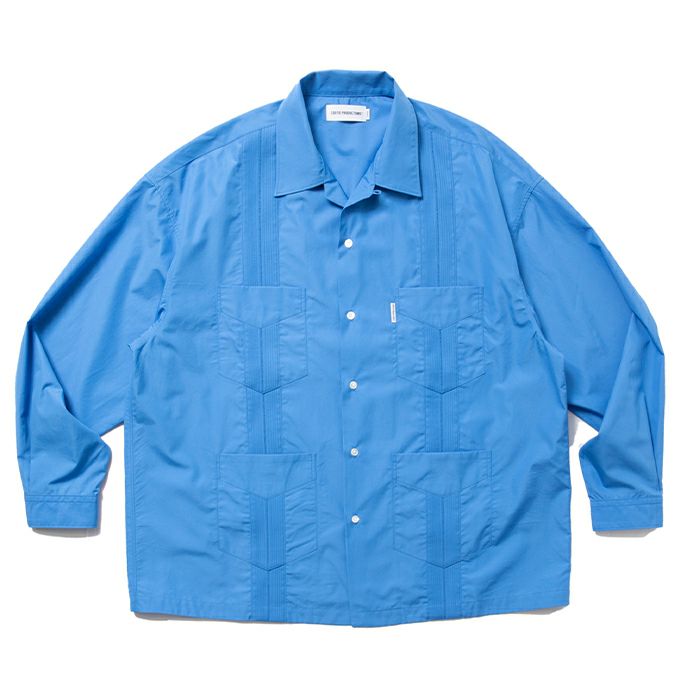 COOTIE PRODUCTIONS 120/2 TYPEWRITER CUBA L/S SHIRT | LOCKSTOCK/STLIKE