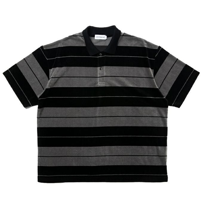 COOTIE PRODUCTIONS VELOUR BORDER S/S POLO | LOCKSTOCK/STLIKE