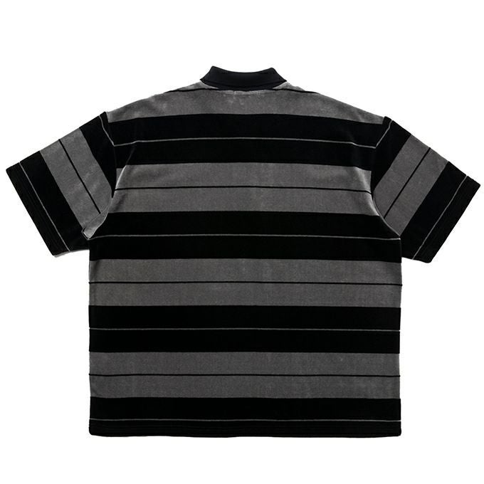 COOTIE PRODUCTIONS VELOUR BORDER S/S POLO | LOCKSTOCK/STLIKE