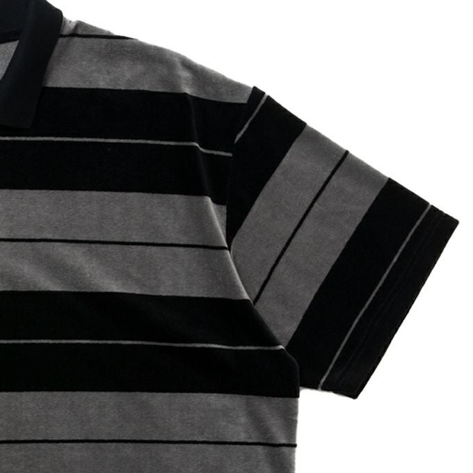COOTIE PRODUCTIONS VELOUR BORDER S/S POLO | LOCKSTOCK/STLIKE