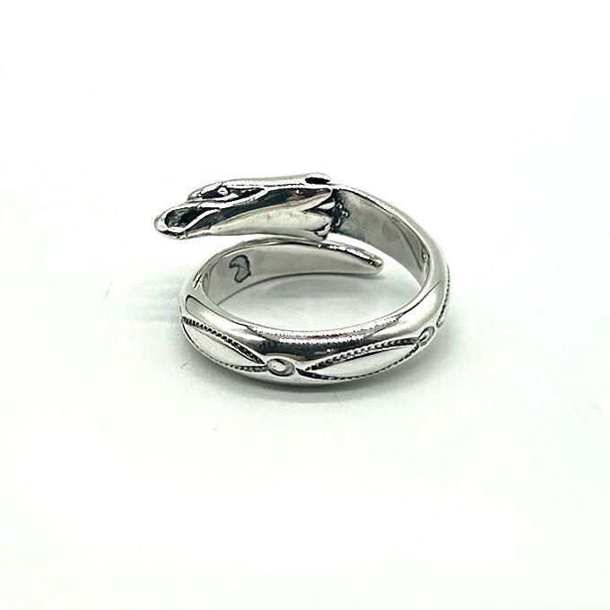 LARRY SMITH EAGLE HEAD RING 
