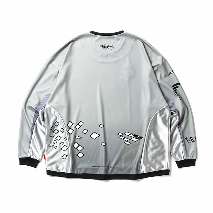 TIGHTBOOTH PRODUCTION TIGHTBOOTH x SauRas Being L/S SOCCER JERSEY