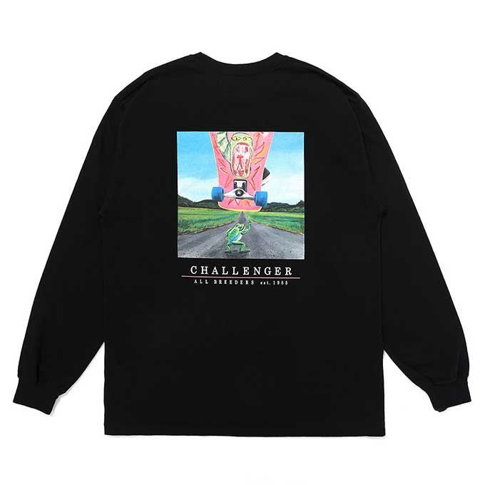M 未使用 CHALLENGER L/S FROG TEE ロンt CHALLENGER L/S FROG TEE | LOCKSTOCK/STLIKE