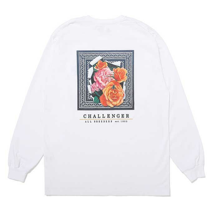 CHALLENGER L/S ROSE BANDANA TEE | LOCKSTOCK/STLIKE