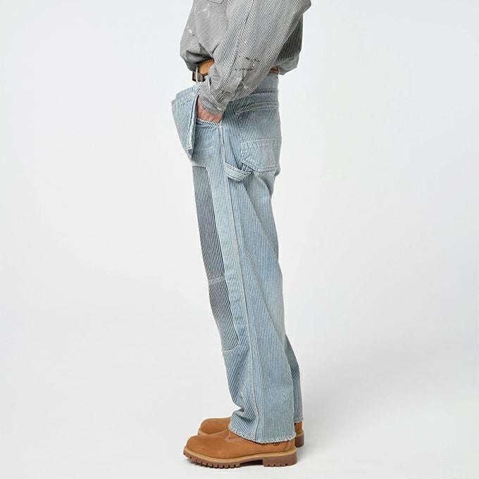 BOWWOW HICKORY PAINTER PANTS with SEPARATE APRON | LOCKSTOCK/STLIKE