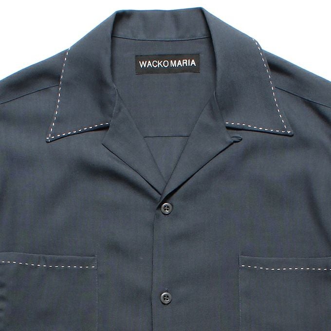 WACKO MARIA 50'S OPEN COLLAR SHIRT S/S ( TYPE-4 ) | LOCKSTOCK/STLIKE