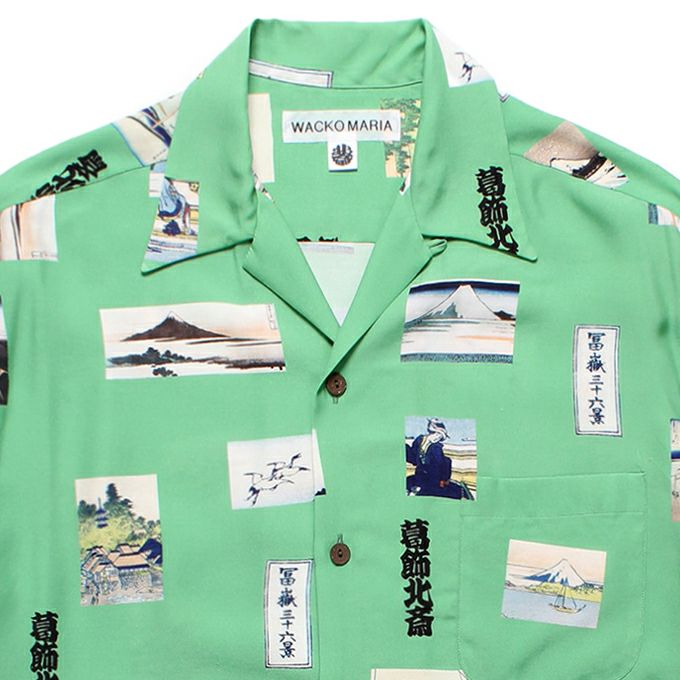 WACKO MARIA 葛飾北斎 S/S HAWAIIAN SHIRT WACKO MARIA 葛飾北斎 / S/S HAWAIIAN SHIRT | LOCKSTOCK/STLIKE