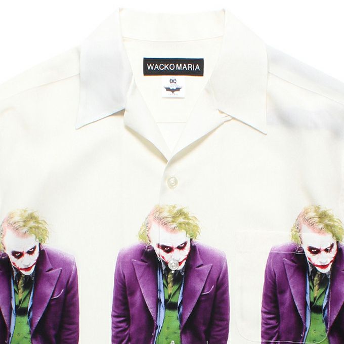 WACKO MARIA THE DARK KNIGHT TRILOGY / S/S HAWAIIAN SHIRT ( TYPE-4