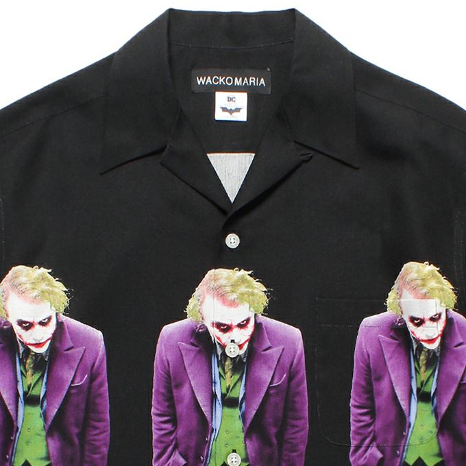 WACKO MARIA THE DARK KNIGHT TRILOGY / S/S HAWAIIAN SHIRT ( TYPE-4