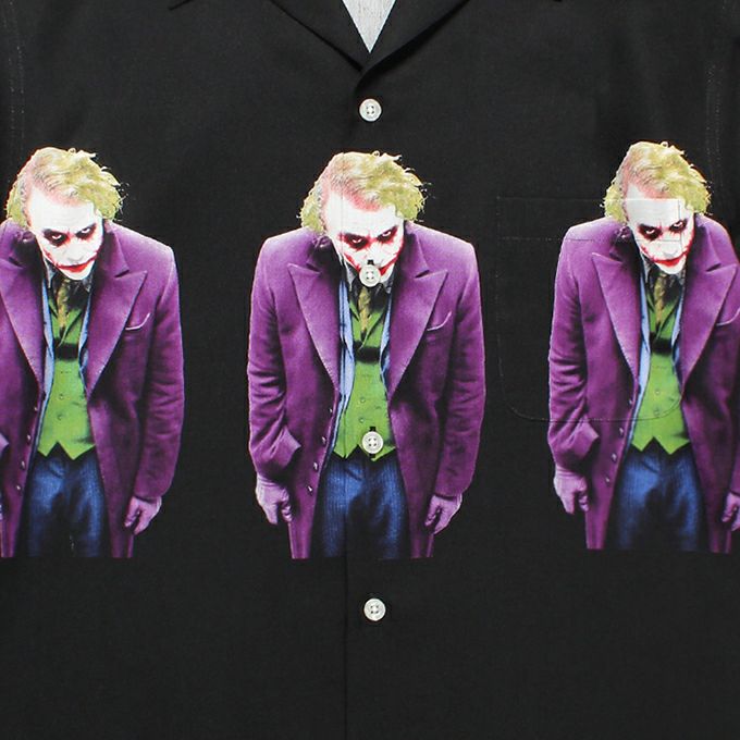 WACKO MARIA THE DARK KNIGHT TRILOGY / S/S HAWAIIAN SHIRT ( TYPE-4
