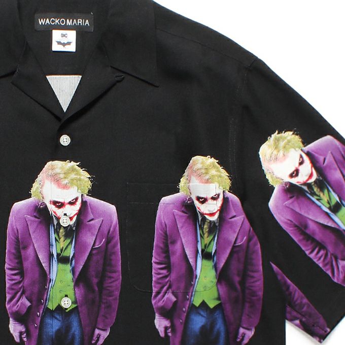 WACKO MARIA THE DARK KNIGHT TRILOGY / S/S HAWAIIAN SHIRT ( TYPE-4