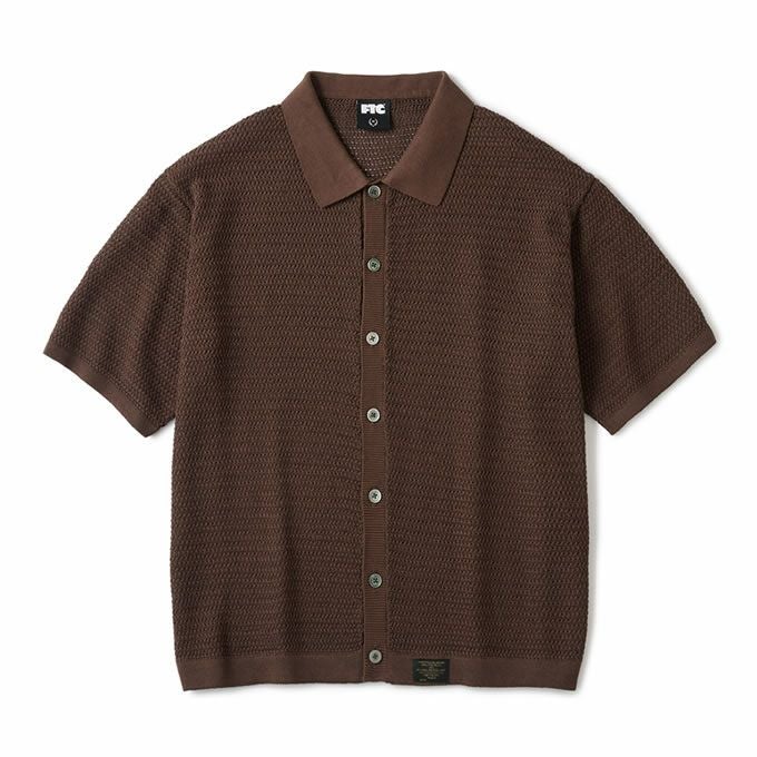 【完売品】FTC エフティーシー CROCHET KNIT SHIRT FTC CROCHET KNIT SHIRT | LOCKSTOCK/STLIKE