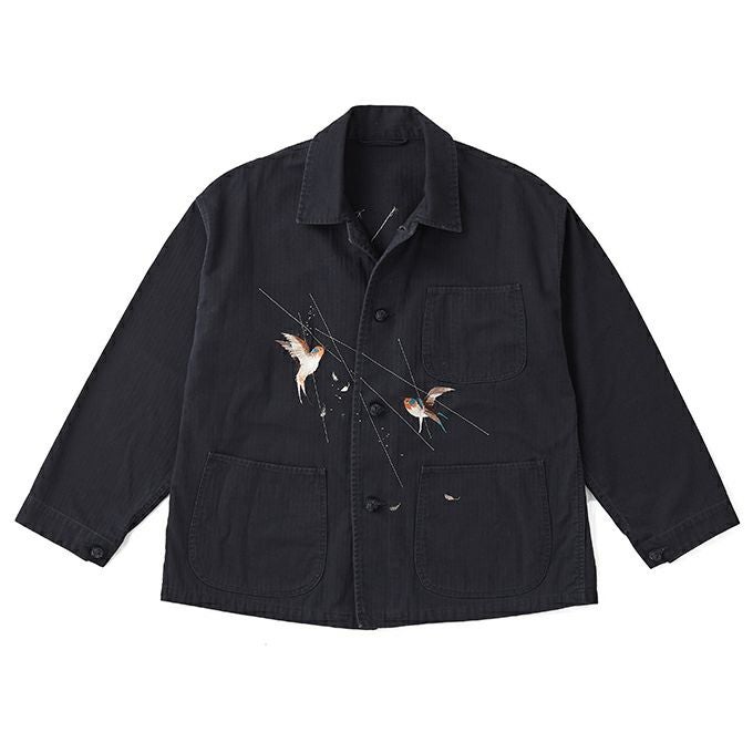 OLD JOE&CO PATINA HERRINGBONE SOUVENIR JACKET | LOCKSTOCK/STLIKE