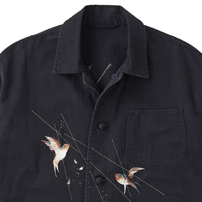 OLD JOE&CO PATINA HERRINGBONE SOUVENIR JACKET | LOCKSTOCK/STLIKE