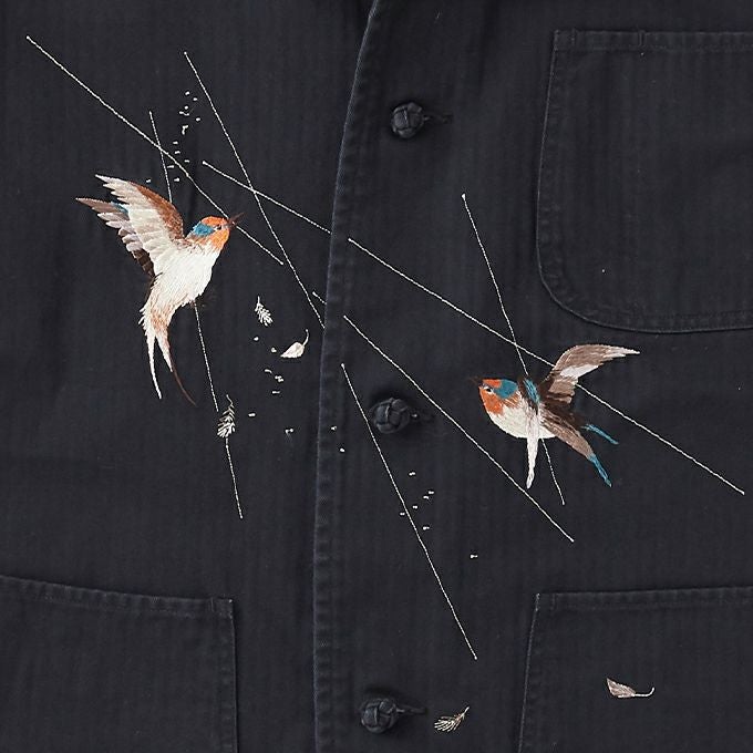OLD JOE&CO PATINA HERRINGBONE SOUVENIR JACKET | LOCKSTOCK/STLIKE