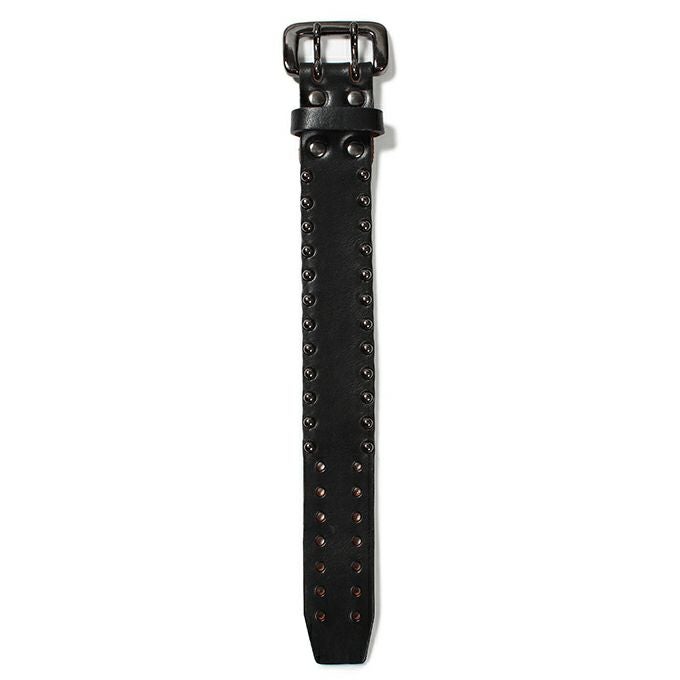 WACKO MARIA WOLF'S HEAD / STUDS LEATHER WRIST BAND 29mm ( L