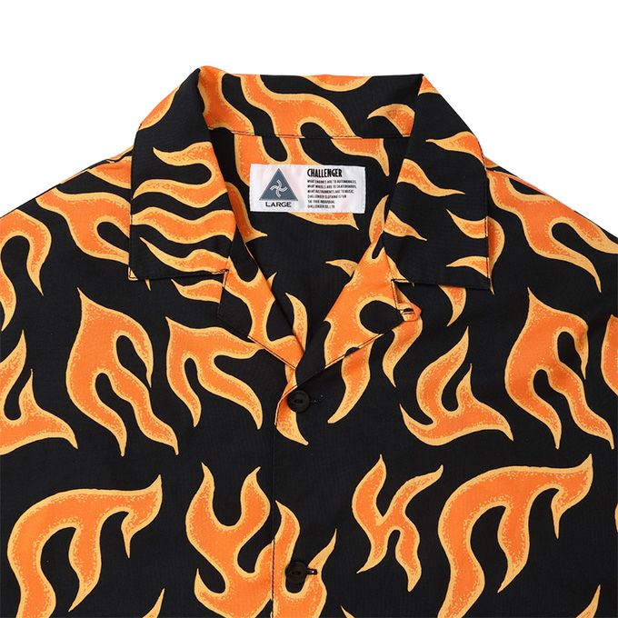CHALLENGER S/S FIRE SHIRT | LOCKSTOCK/STLIKE