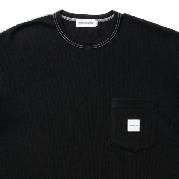 COOTIE PRODUCTIONS T/C WAFFLE ERROR FIT S/S TEE | LOCKSTOCK/STLIKE