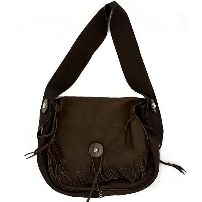 Larry Smith fringe 美品 Larry Smith Deerskin Fringe Bag Large, White. - Panchoandlefty.se