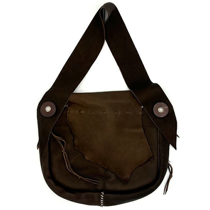 Larry Smith fringe 美品 Larry Smith Deerskin Fringe Bag Large, White. - Panchoandlefty.se
