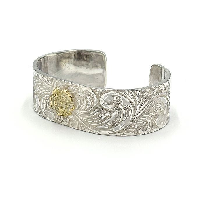 SILVER/18K GOLD