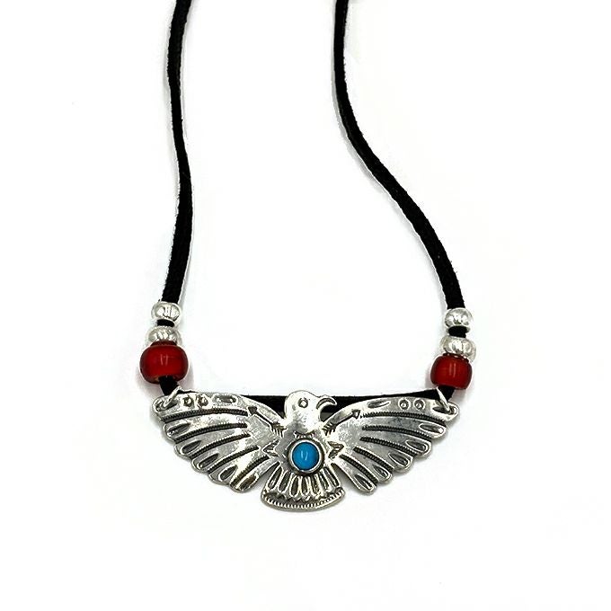 LARRY SMITH OPEN WING THUNDERBIRD PENDANT 
