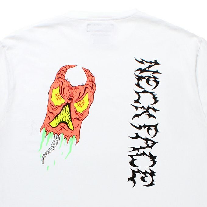 WACKO MARIA NECK FACE / WASHED HEAVY WEIGHT CREW NECK T-SHIRT