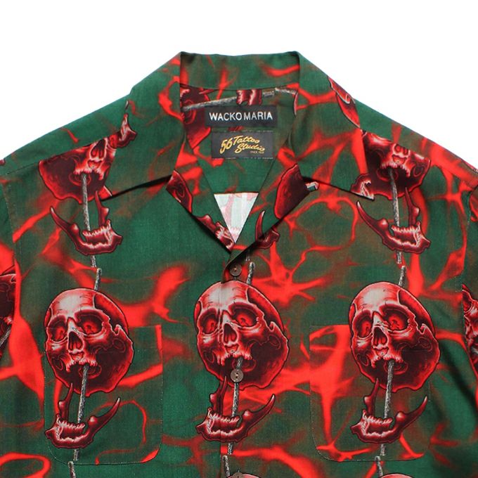 WACKO MARIA 56 TATTOO STUDIO / HAWAIIAN SHIRT S/S | LOCKSTOCK/STLIKE