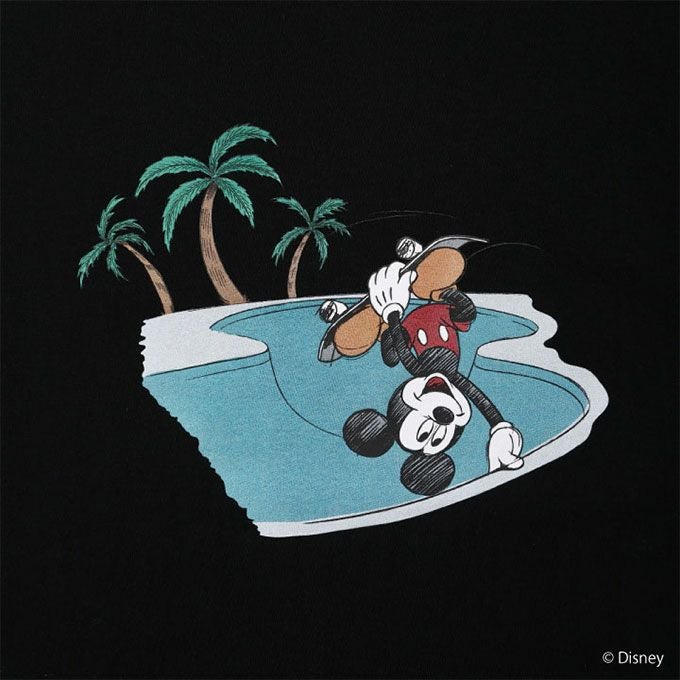CHALLENGER MICKEY MOUSE /HAND PLANT TEE | LOCKSTOCK/STLIKE