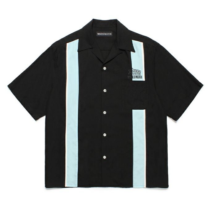 WACKO MARIA MR BROTHERS CUT CLUB / SWITCHING SHIRT S/S | LOCKSTOCK