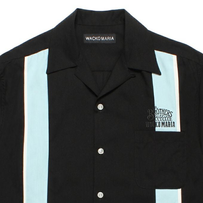 WACKO MARIA MR BROTHERS CUT CLUB / SWITCHING SHIRT S/S | LOCKSTOCK