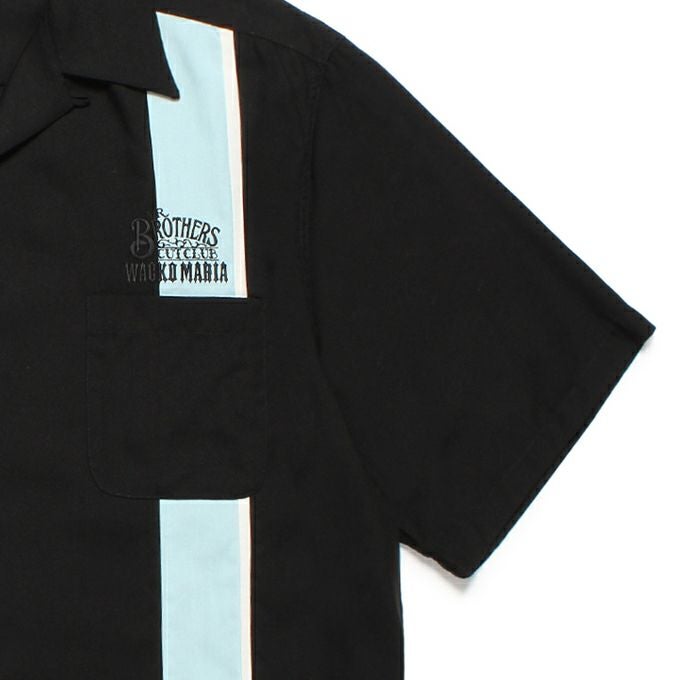 WACKO MARIA MR BROTHERS CUT CLUB / SWITCHING SHIRT S/S | LOCKSTOCK
