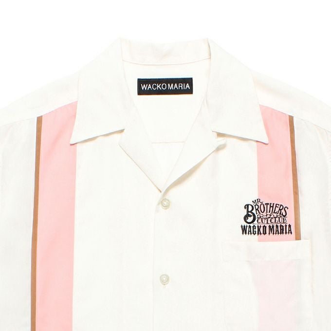 WACKO MARIA MR BROTHERS CUT CLUB / SWITCHING SHIRT S/S | LOCKSTOCK