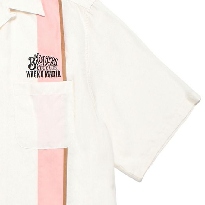 WACKO MARIA MR BROTHERS CUT CLUB / SWITCHING SHIRT S/S | LOCKSTOCK