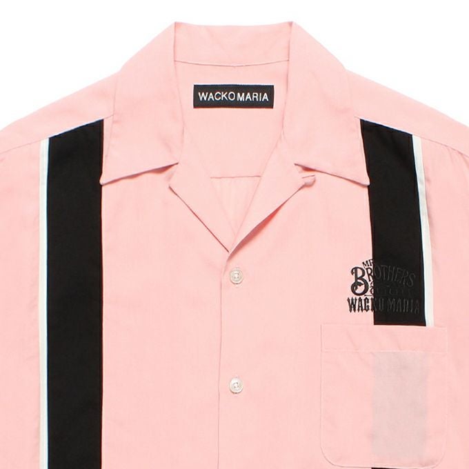 WACKO MARIA MR BROTHERS CUT CLUB / SWITCHING SHIRT S/S | LOCKSTOCK