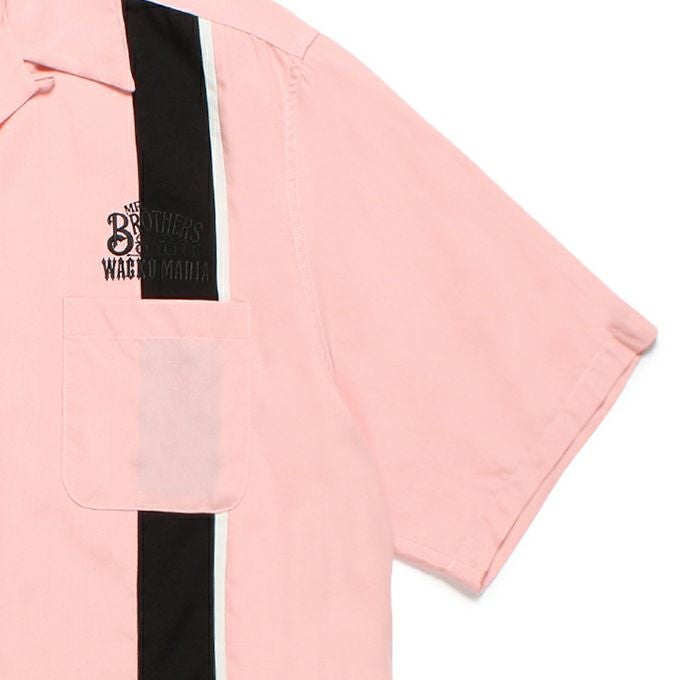 WACKO MARIA MR BROTHERS CUT CLUB / SWITCHING SHIRT S/S | LOCKSTOCK