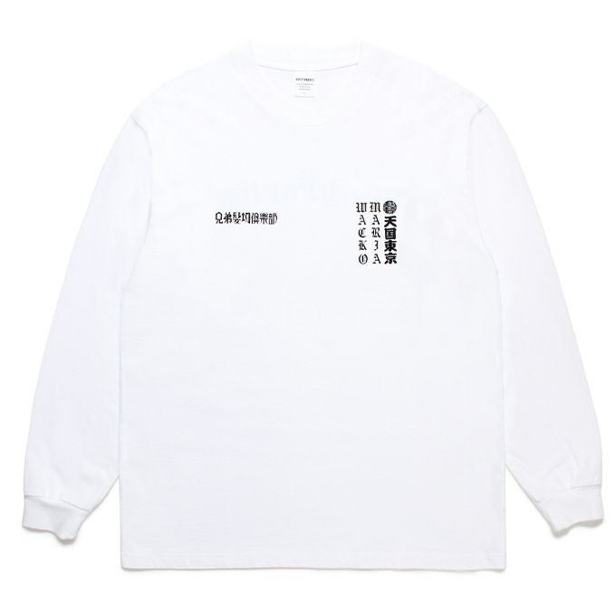 WACKO MARIA MR BROTHERS CUT CLUB / WASHED HEAVY WEIGHT CREW NECK