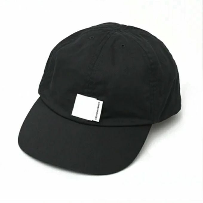 COMESANDGOES COMES CAP ブラック×ホワイト COMESANDGOES 