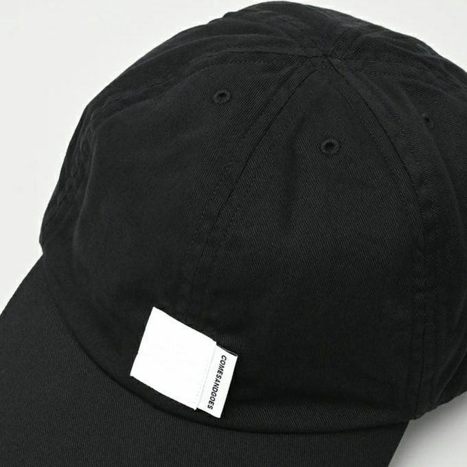 COMESANDGOES COMES CAP ブラック×ホワイト COMESANDGOES WHITE NAME CAP | LOCKSTOCK/STLIKE