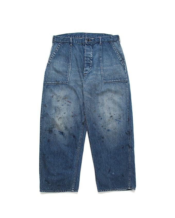 BOWWOW M-44 DENIM TROUSERS AGED INDIGO極美 BOWWOW M-44 DENIM TROUSERS | LOCKSTOCK/STLIKE