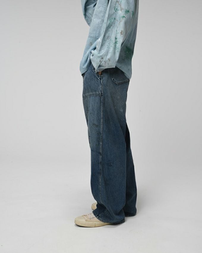 BOWWOW M-44 DENIM TROUSERS | LOCKSTOCK/STLIKE