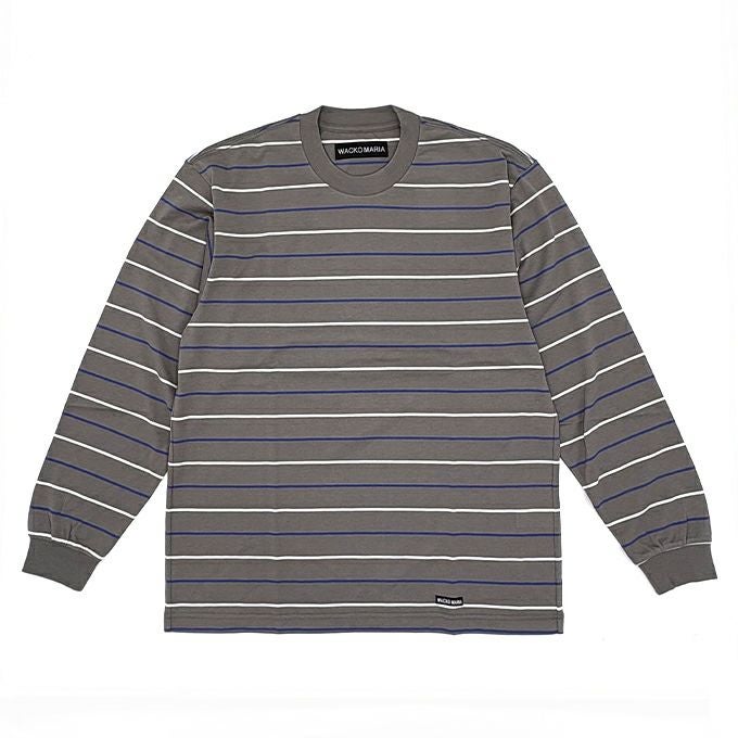 ギ*ィ様 WACKO MARIA 25FW ストライプ 長袖 Tシャツ ギ*ィ様 WACKO MARIA 25FW ストライプ 長袖 Tシャツ WACKO MARIA