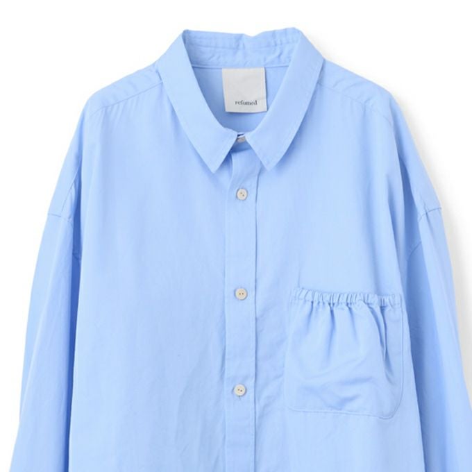 refomed WRIST PATCH WIDE SHIRT | LOCKSTOCK/STLIKE