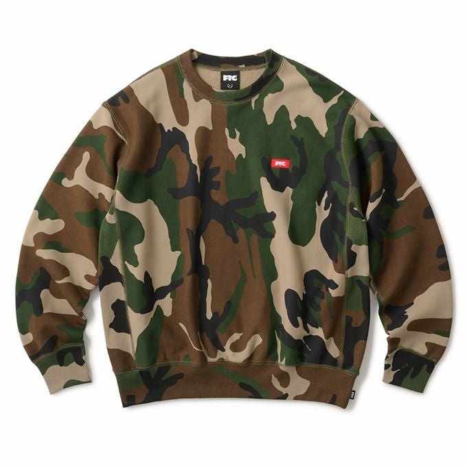 新品未使用　FTC スウェット　迷彩 FTC SMALL BOX LOGO CREW NECK | LOCKSTOCK/STLIKE