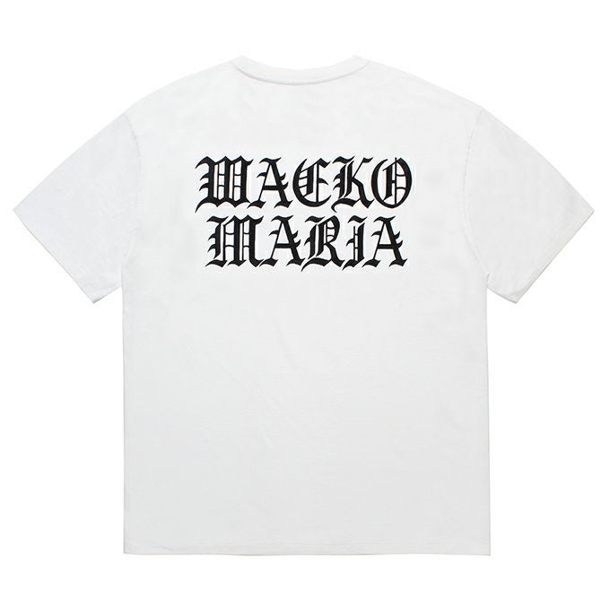 WACKO MARIA WASHED HEAVY WEIGHT CREW NECK T-SHIRT ( TYPE-4