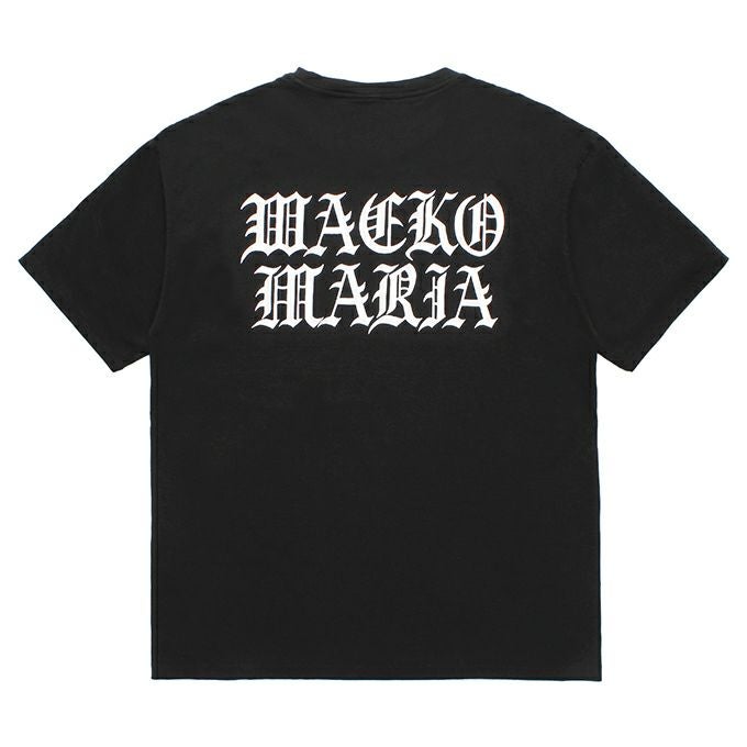 WACKO MARIA WASHED HEAVY WEIGHT CREW NECK T-SHIRT ( TYPE-4