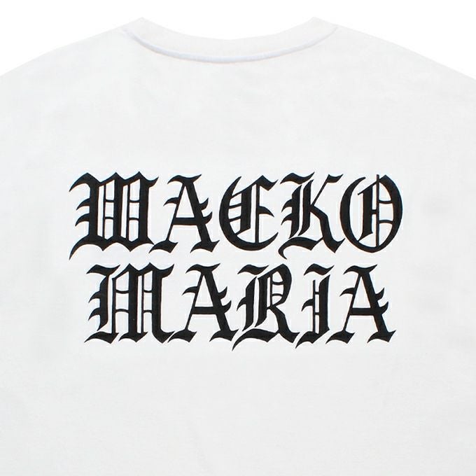 WACKO MARIA WASHED HEAVY WEIGHT CREW NECK T-SHIRT ( TYPE-4