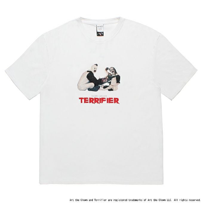 WACKO MARIA TERRIFIER / WASHED HEAVY WEIGHT CREW NECK T-SHIRT