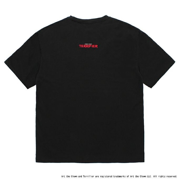WACKO MARIA TERRIFIER / WASHED HEAVY WEIGHT CREW NECK T-SHIRT