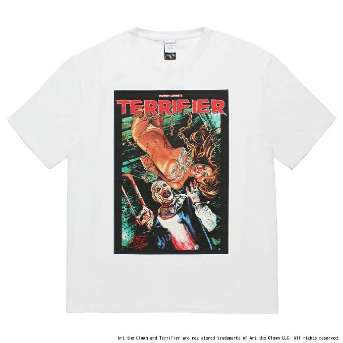 WACKO MARIA TERRIFIER / WASHED HEAVY WEIGHT CREW NECK T-SHIRT